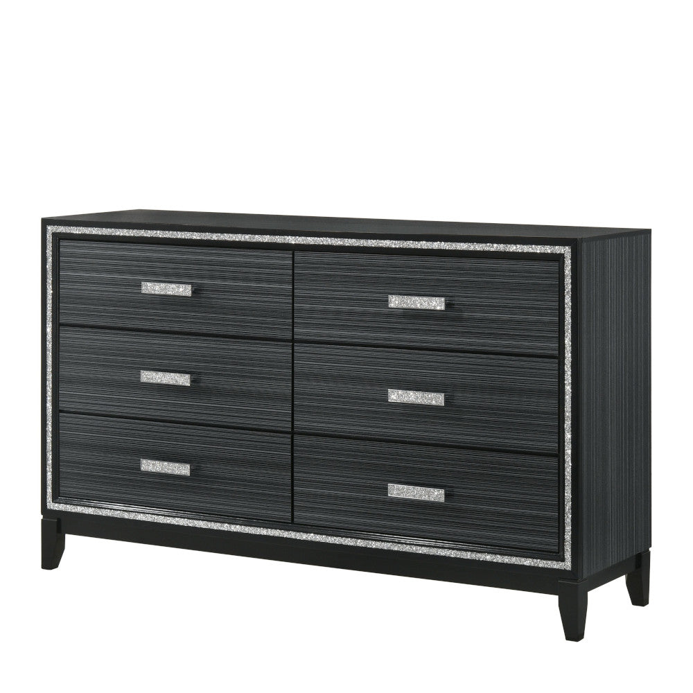 Haiden Dresser in Weathered Black