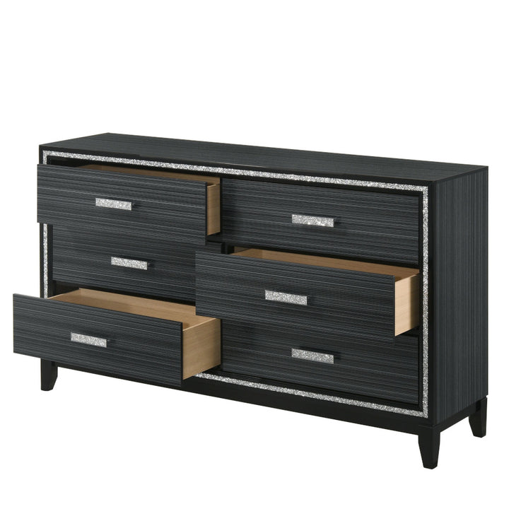 Haiden Dresser in Weathered Black