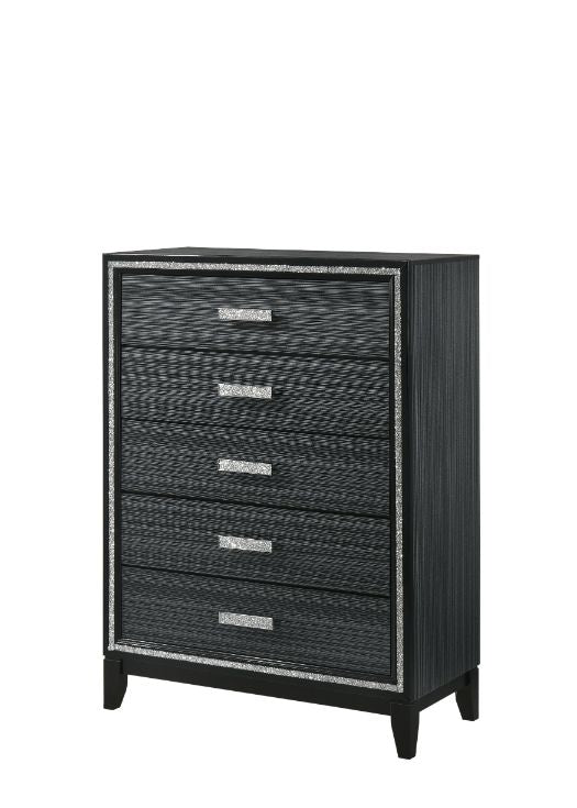 Haiden Chest in Weathered Black