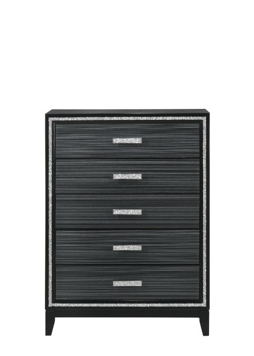 Haiden Chest in Weathered Black