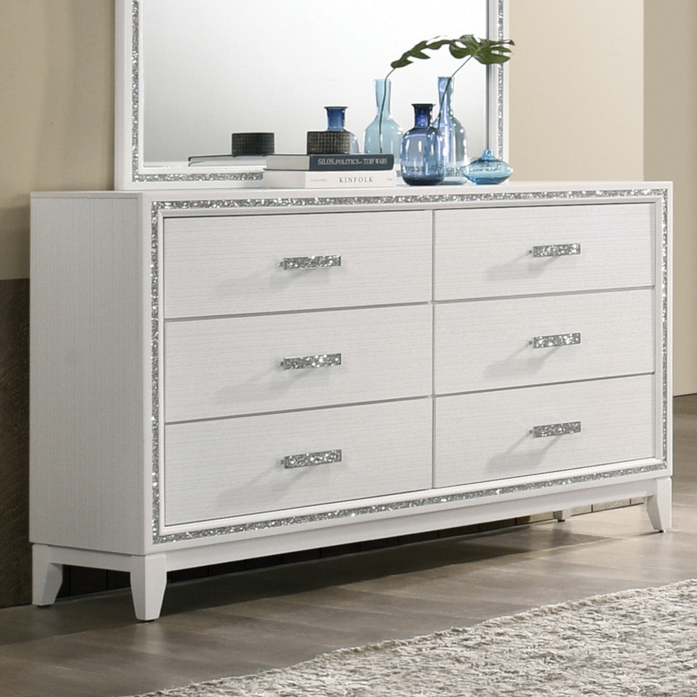 Haiden Dresser in White