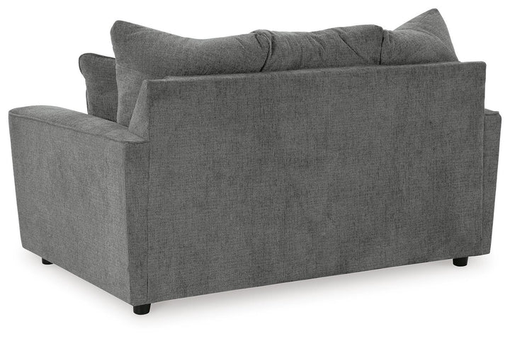 Stairatt Loveseat - Dark Gray (5)