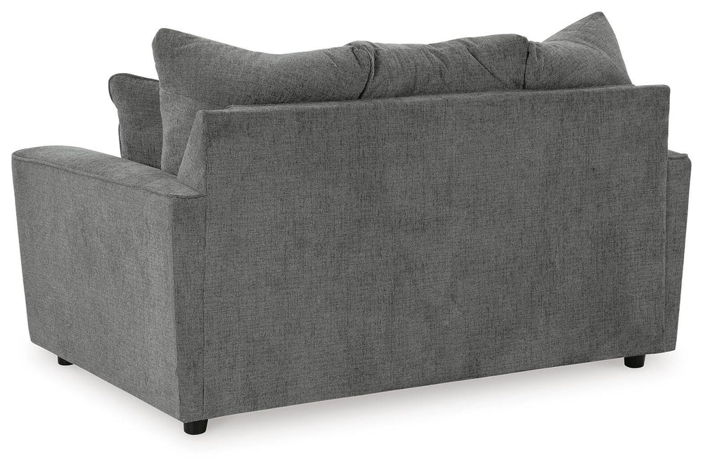 Stairatt Loveseat - Dark Gray (5)