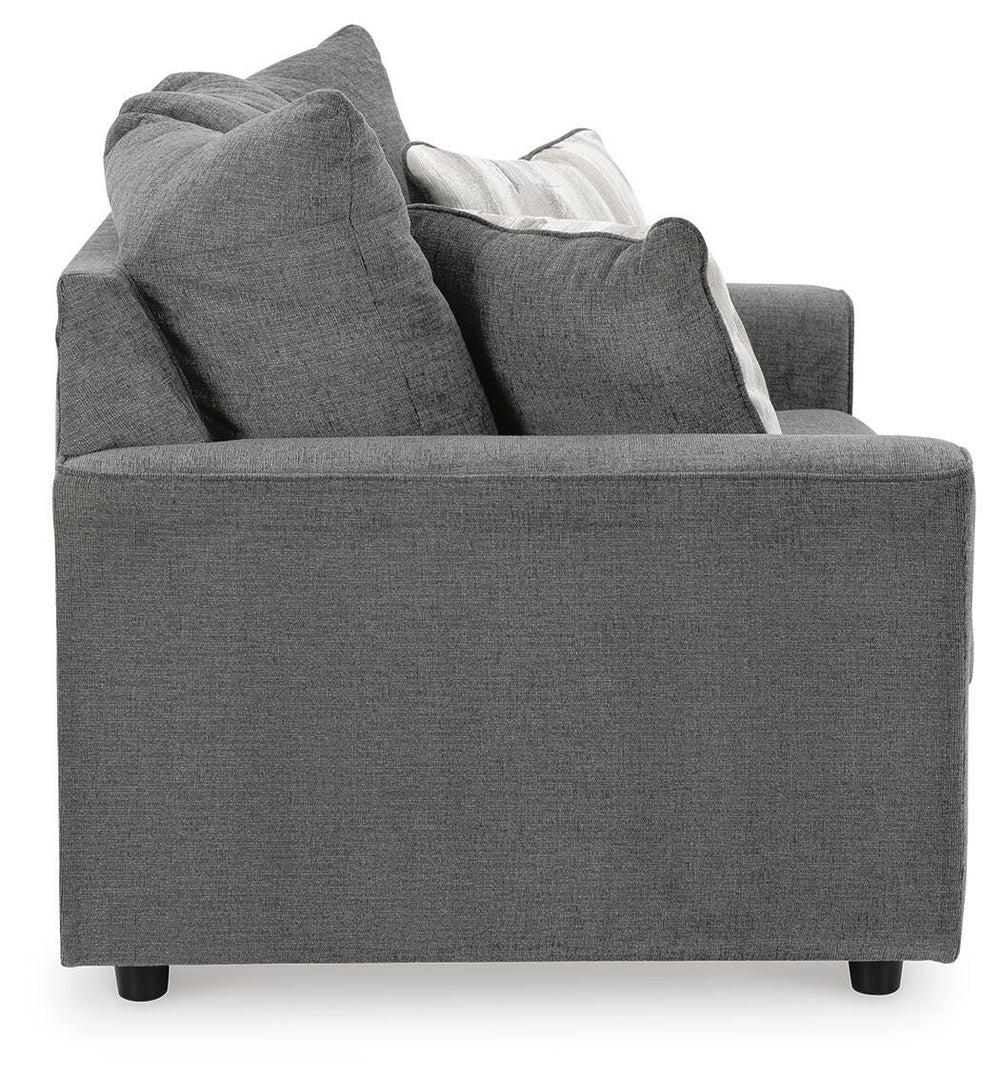 Stairatt Loveseat - Dark Gray (4)