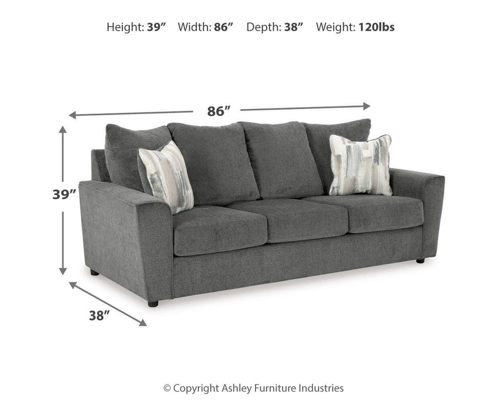 Stairatt Sofa - Dark Gray (6)