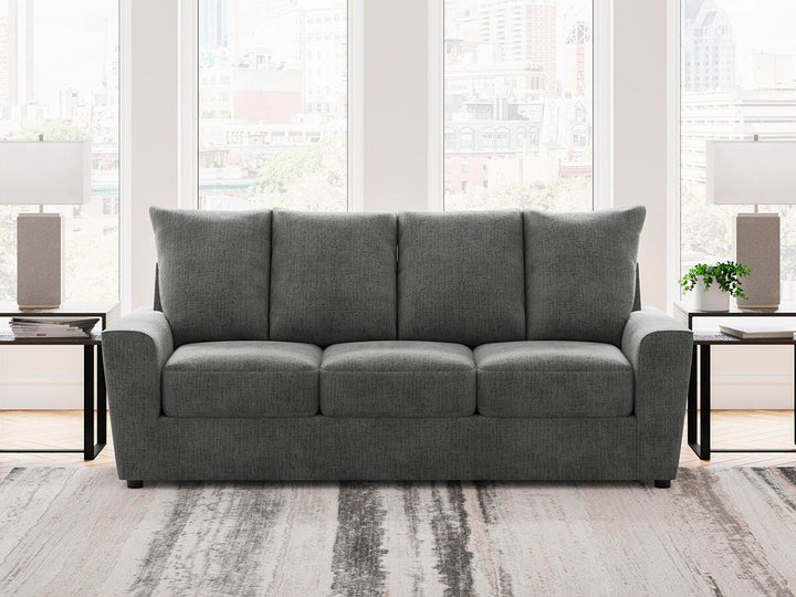 Stairatt Sofa, Loveseat and Chair - Gravel (20)
