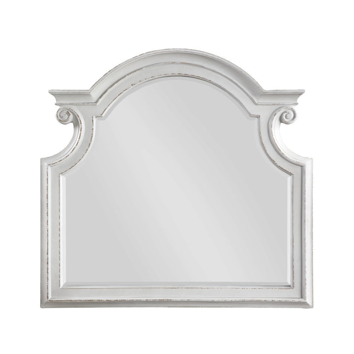 Florian Mirror in Antique White