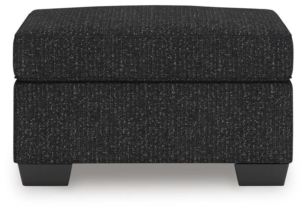 Jasmine Peaks Ottoman - Black (3)