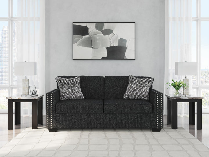 Jasmine Peaks Sofa - Black (2)