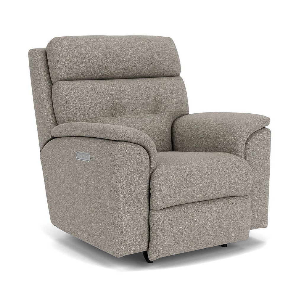 Mason Power Rocking Recliner With Power Headrest Gray