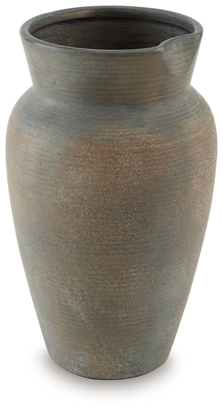 Brickmen - Vase - 10" - Antique Gray