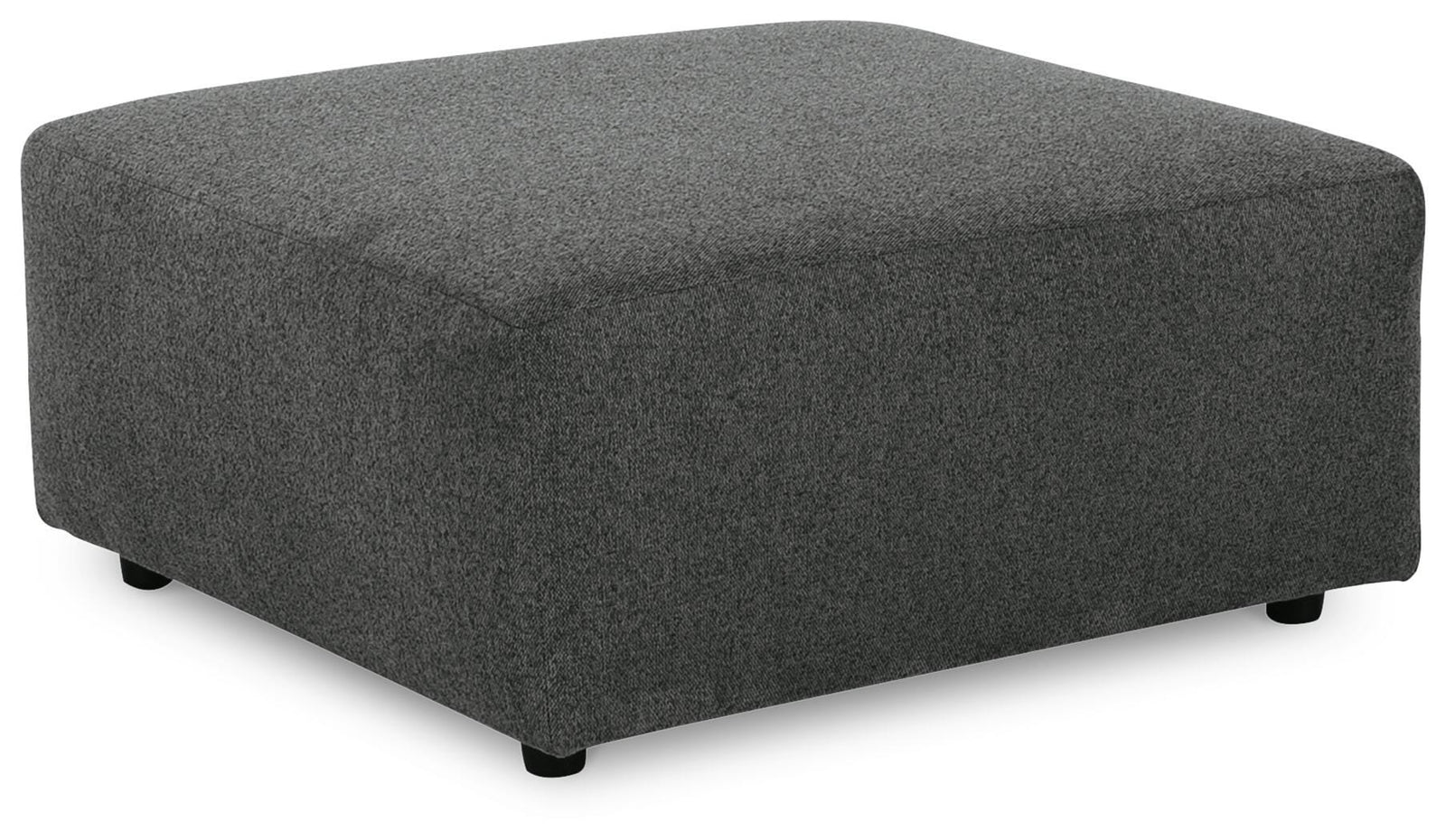 Edenfield Oversized Accent Ottoman - Dark Gray (1)
