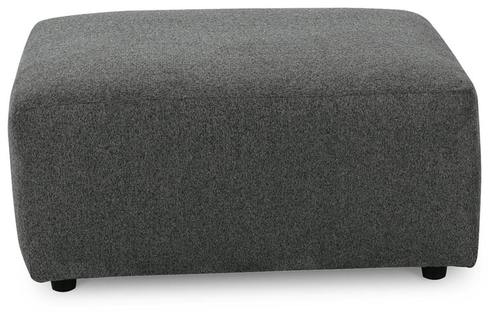 Edenfield Oversized Accent Ottoman - Dark Gray (3)