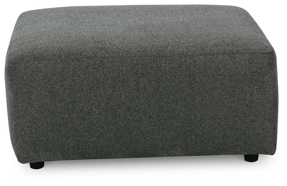 Edenfield Oversized Accent Ottoman - Dark Gray (3)