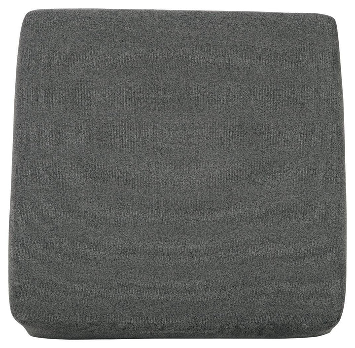 Edenfield Oversized Accent Ottoman - Dark Gray (4)