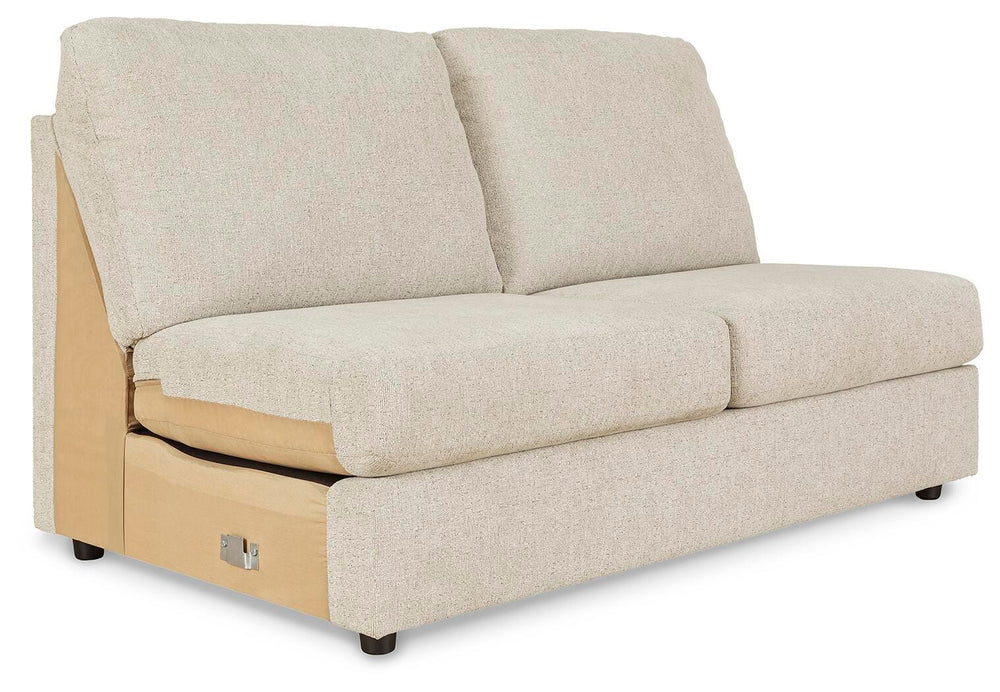 Edenfield Armless Loveseat - Pearl Silver (1)