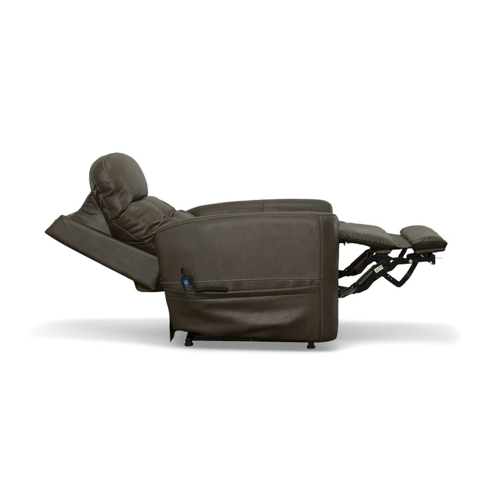 Kenner Power Lift Recliner With Power Headrest &amp; Lumbar Driftwood