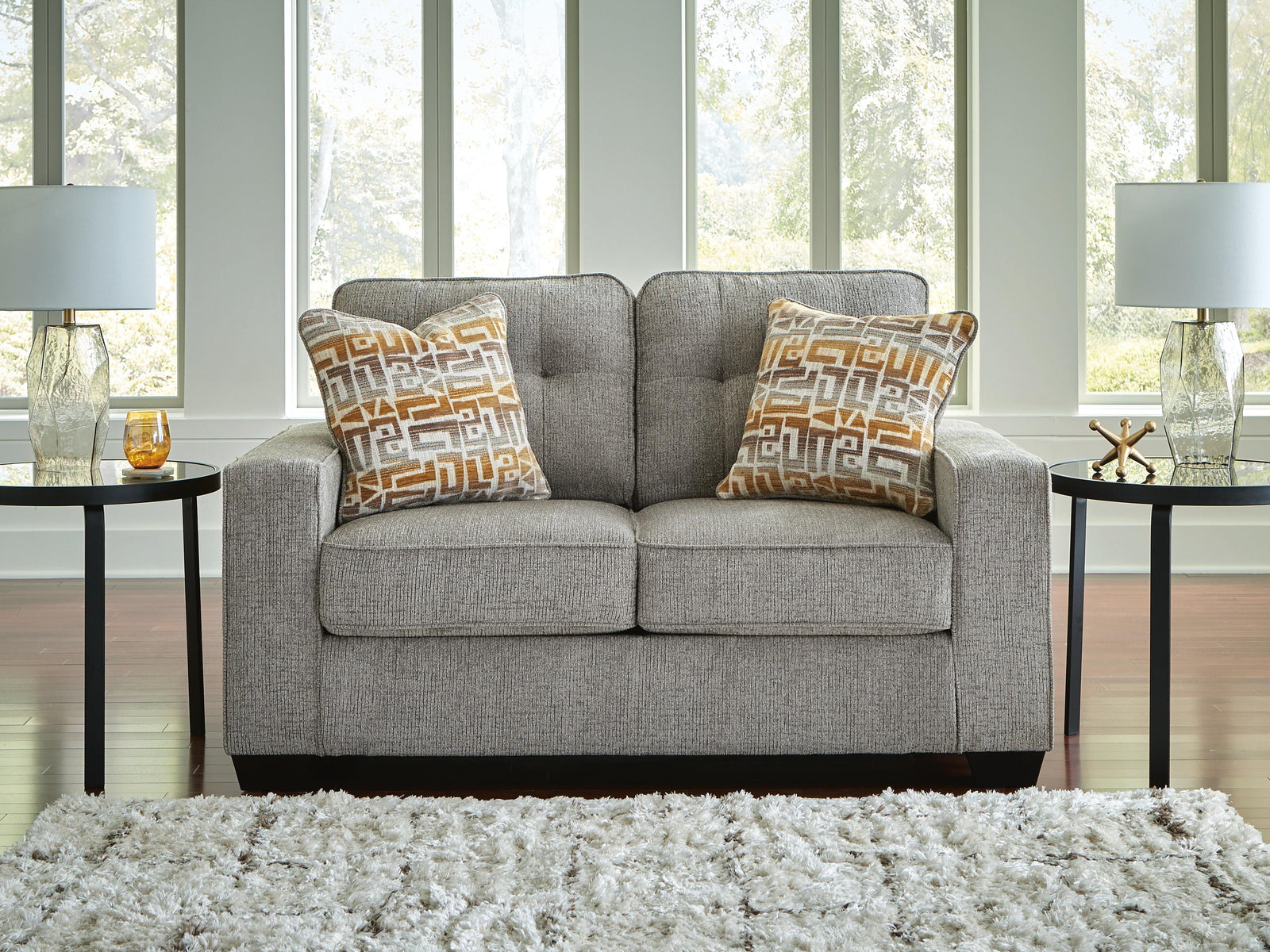 Larimer Loveseat - Gray (2)