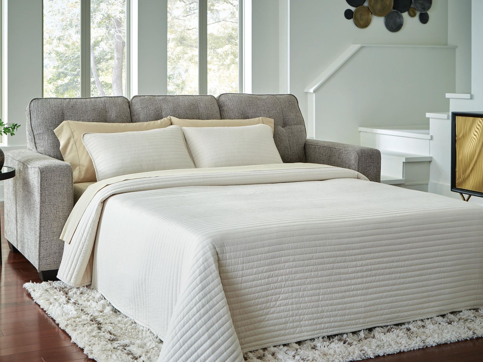 Larimer Queen Sofa Sleeper - Gray (2)