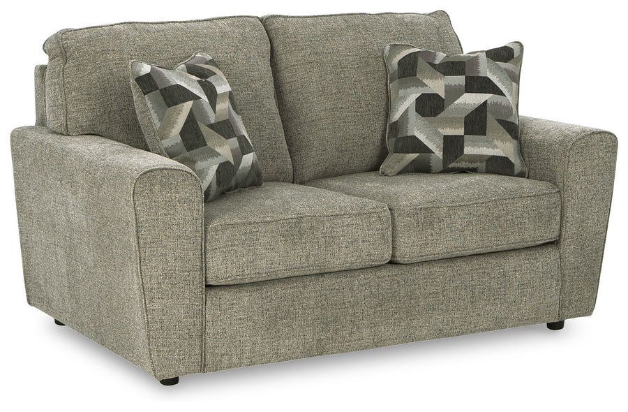 Cascilla - Loveseat - Light Gray