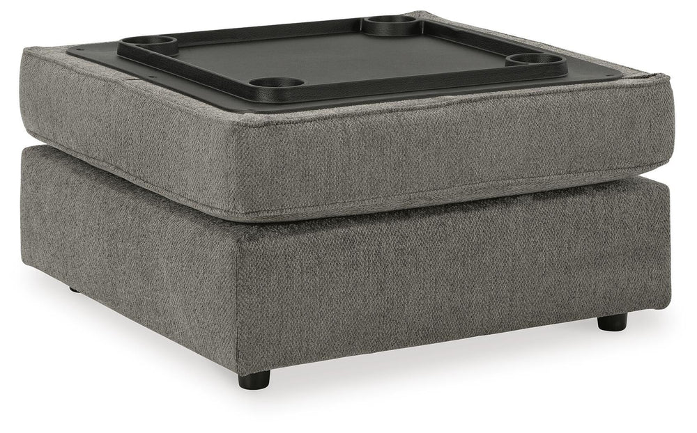 O'Phannon Ottoman With Storage - Beige (5)
