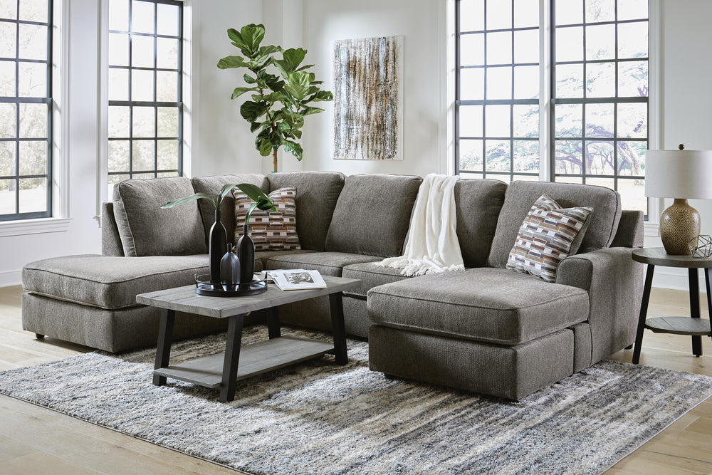 O'Phannon 2-Piece Sectional with Chaise - Putty (3)