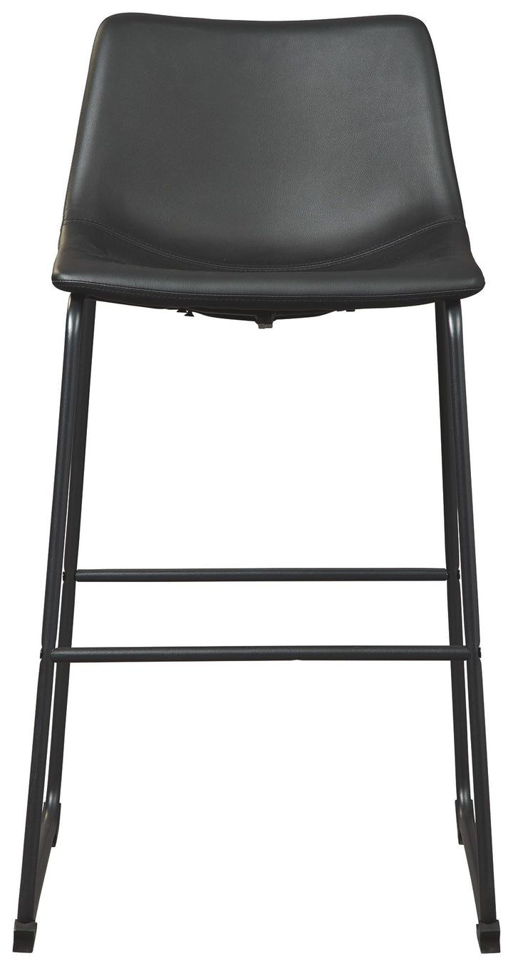 Centiar - Tall UPH Barstool (Set of 2) - Black