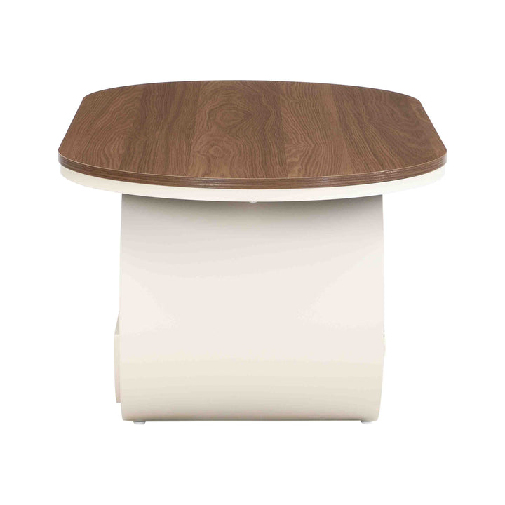 luxury-oval-coffee-table-with-storage-drawer-white-metal-center-table