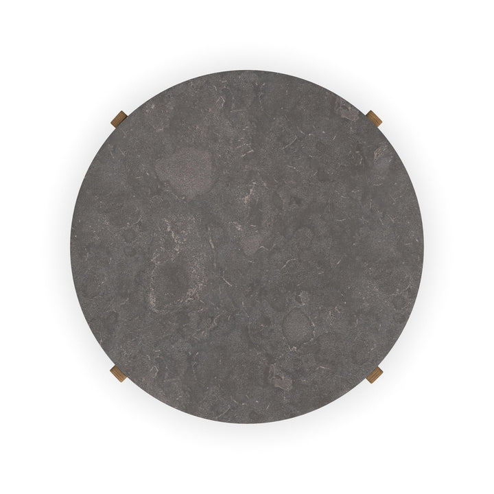 Flexsteel W1488-034 Eclipse  Round Coffee Table  Light Brown / Dark Gray