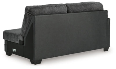 Brixley Pier Left-Arm Facing Sofa - Dark Gray