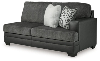 Brixley Pier Right-Arm Facing Sofa - Dark Gray