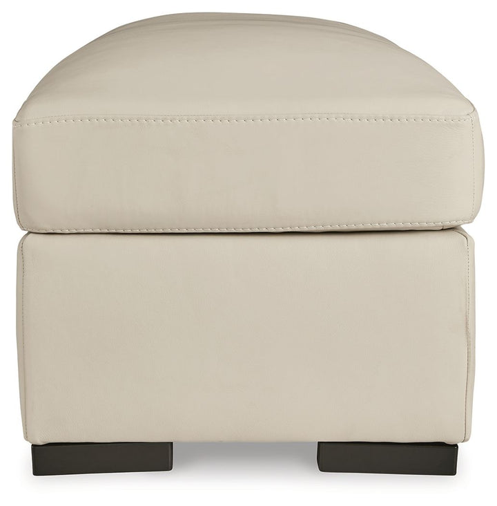 Treasure Trove Leather Ottoman