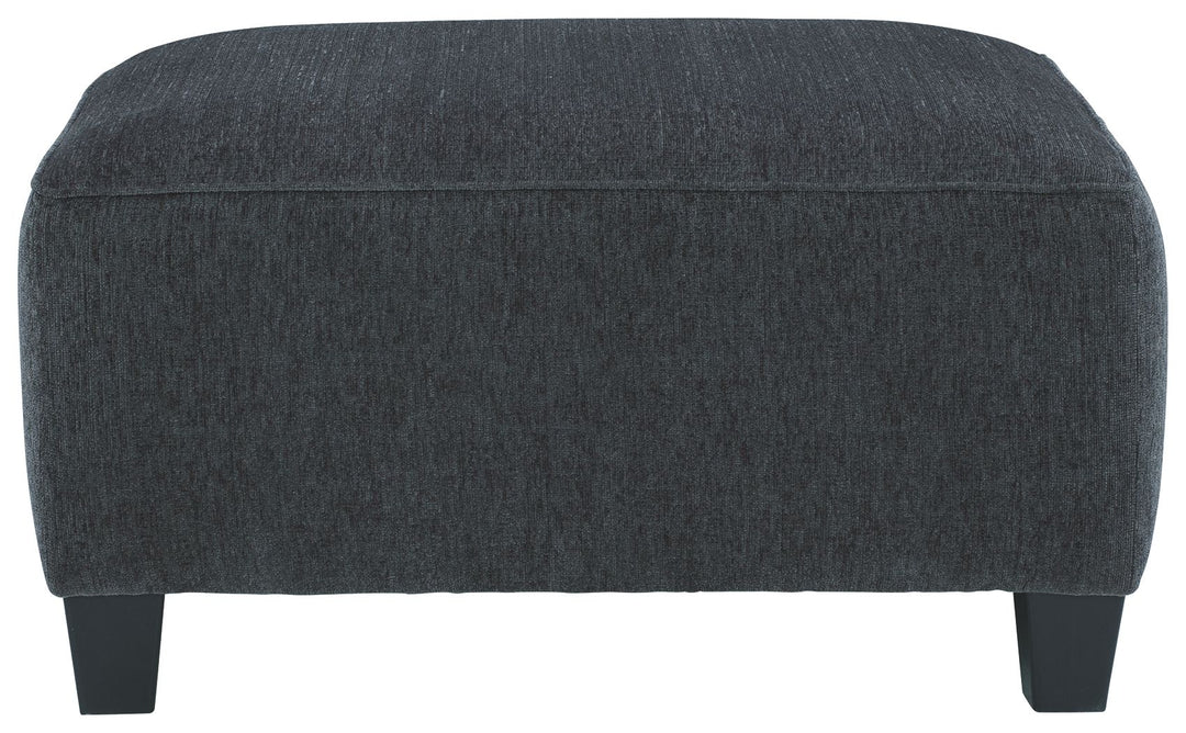 Abinger - Oversized Accent Ottoman - Smoke