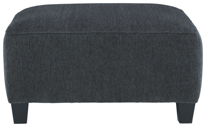 Abinger - Oversized Accent Ottoman - Smoke