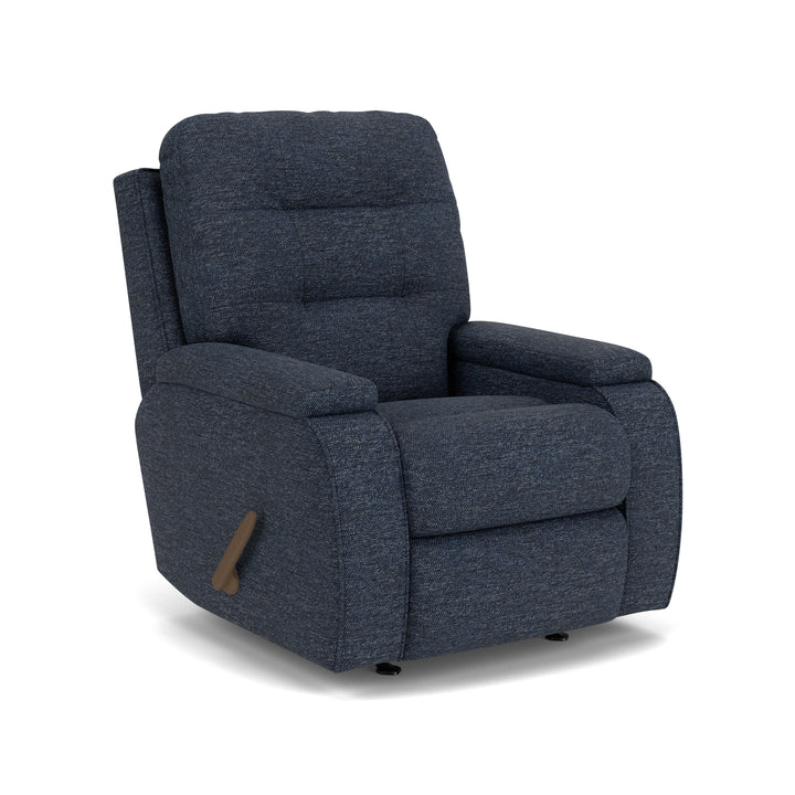 Kerrie Rocking Recliner Blue