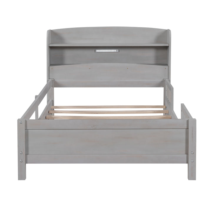 wood-twin-size-platform-bed-with-built-in-led-light-storage-headboard-and-guardrail-antique-grey
