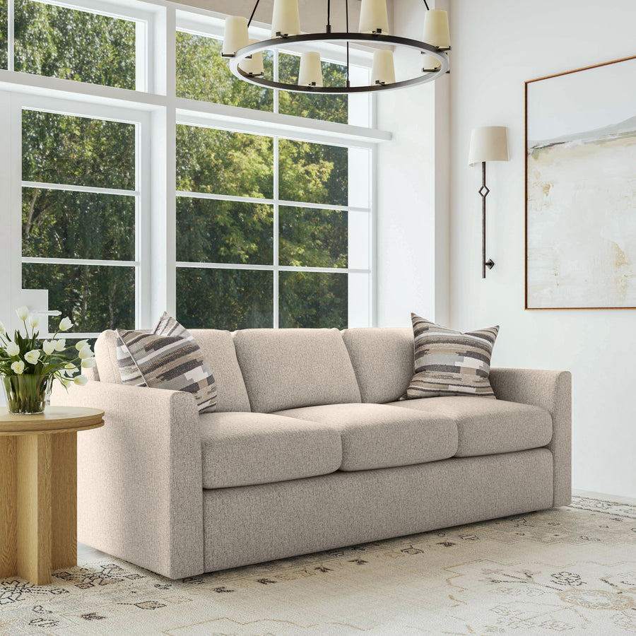 Flexsteel 5512-31 Sky  Sofa  Light Gray