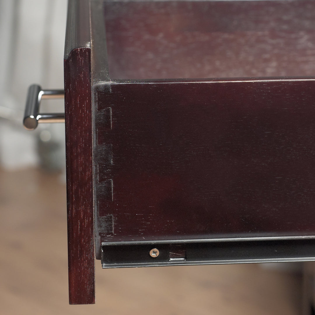 Modus Furniture Nv2381 Nevis One Drawer Nightstand In Espresso