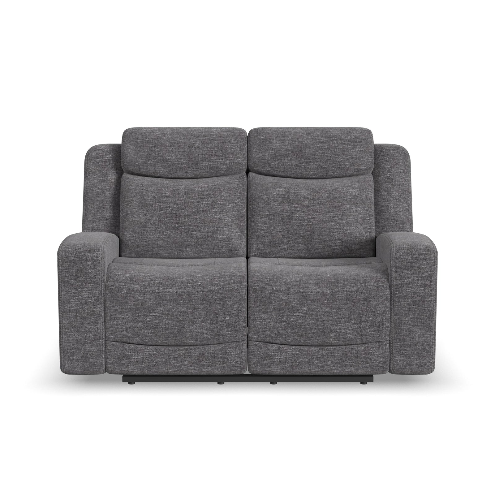 Ridge  Power Reclining Loveseat With Power Headrests & Lumbar  Granite