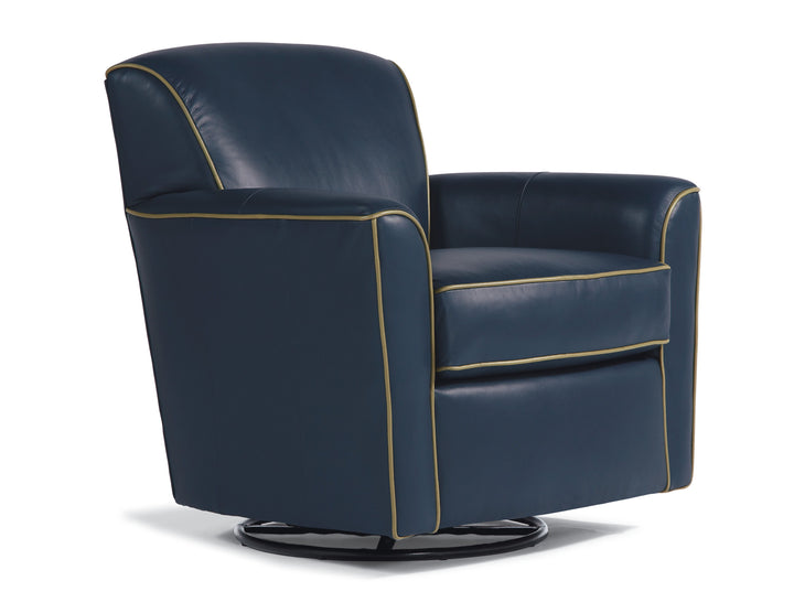 flexsteel-336c-13-kingman-leather-swivel-glider-dark-gray