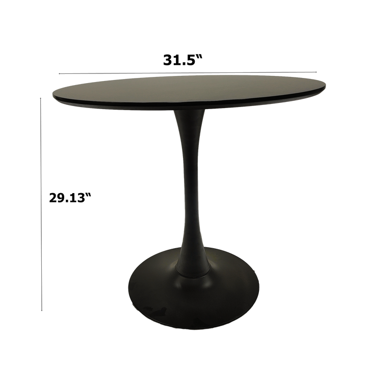 5-piece-round-dining-table-set-black-suede-tulip-base