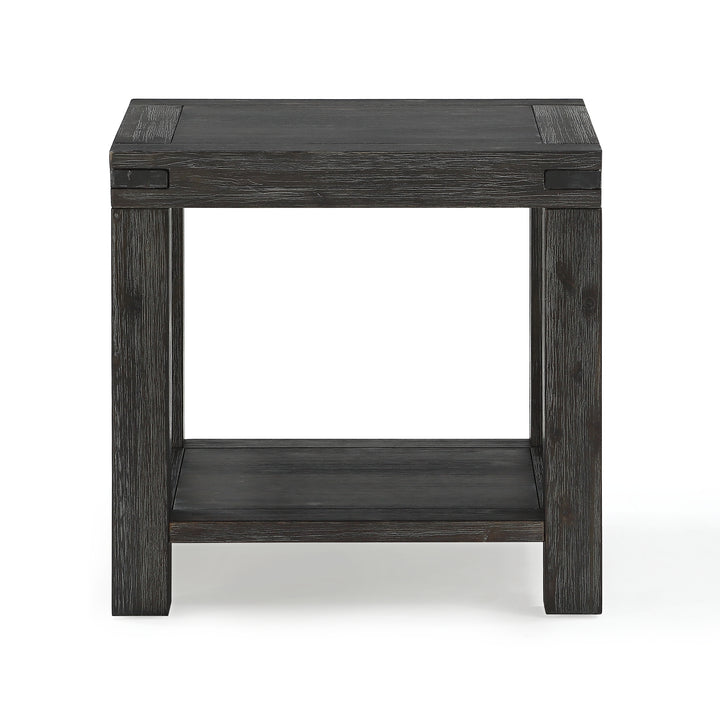 Modus Furniture 3Ft322 Meadow Solid Wood End Table In Graphite