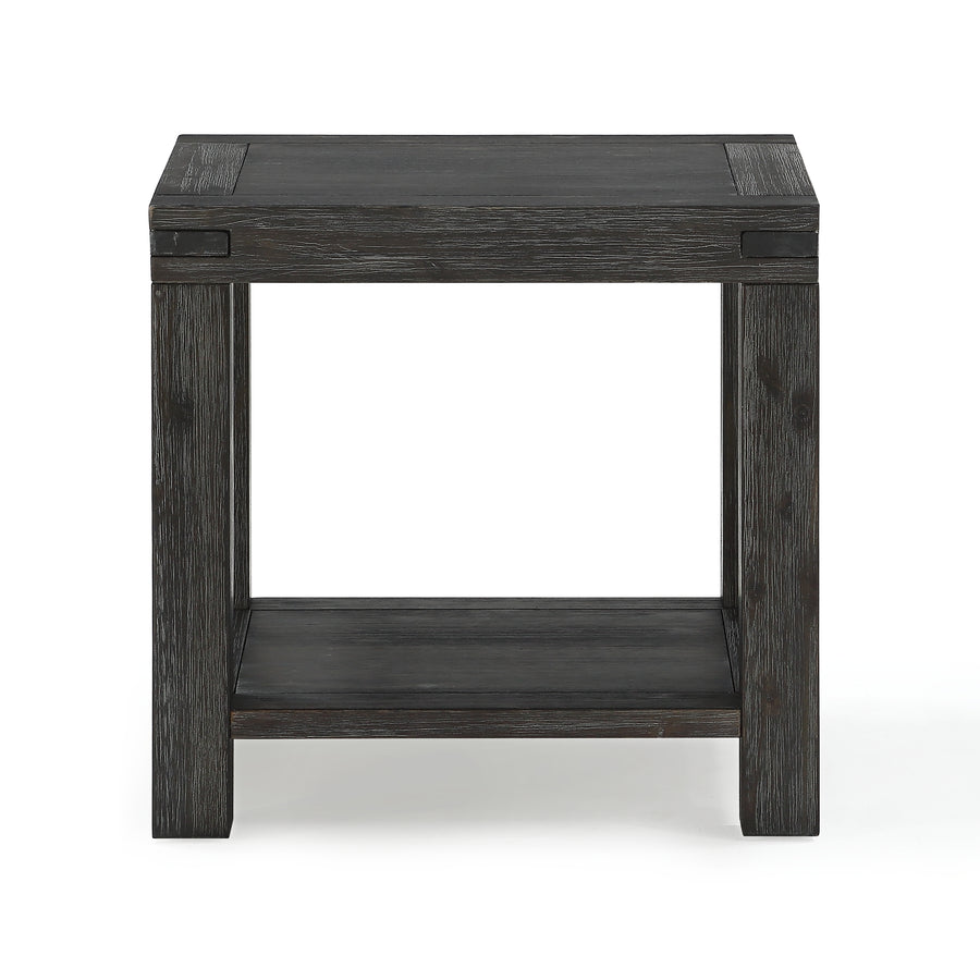 Modus Furniture 3Ft322 Meadow Solid Wood End Table In Graphite