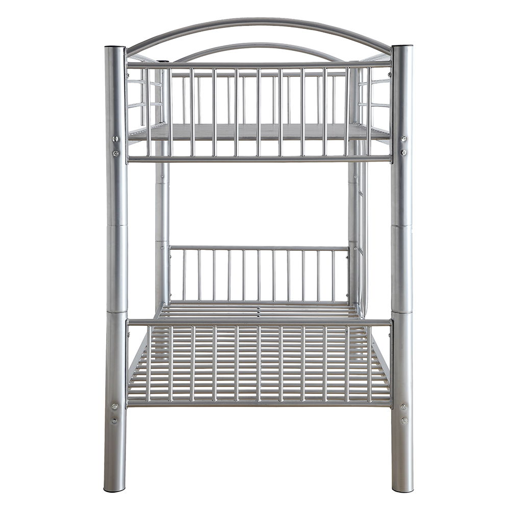 Cayelynn - Twin Over Twin Bunk Bed - Silver