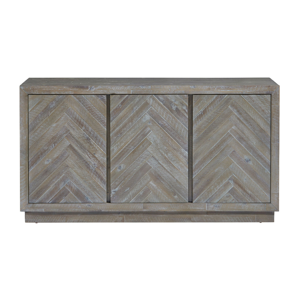 herringbone-solid-wood-three-door-sideboard