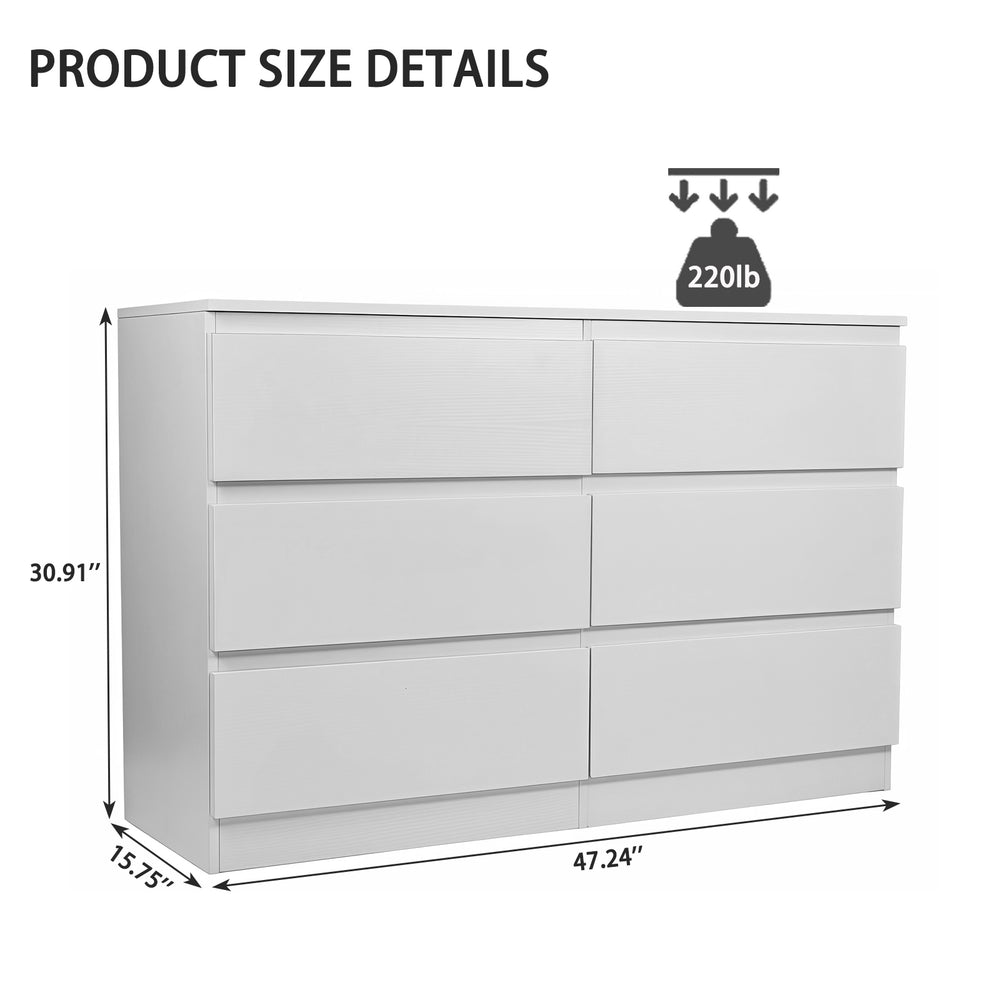 modern-6-drawer-dresser-with-spacious-countertop-and-concealed-handles-storage-cabinet-for-bedroom-and-living-room-white-mdf
