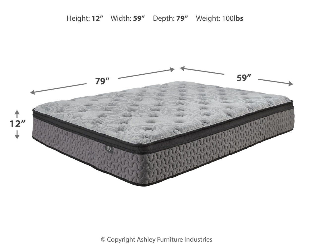 Augusta2 - Full Mattress - Gray