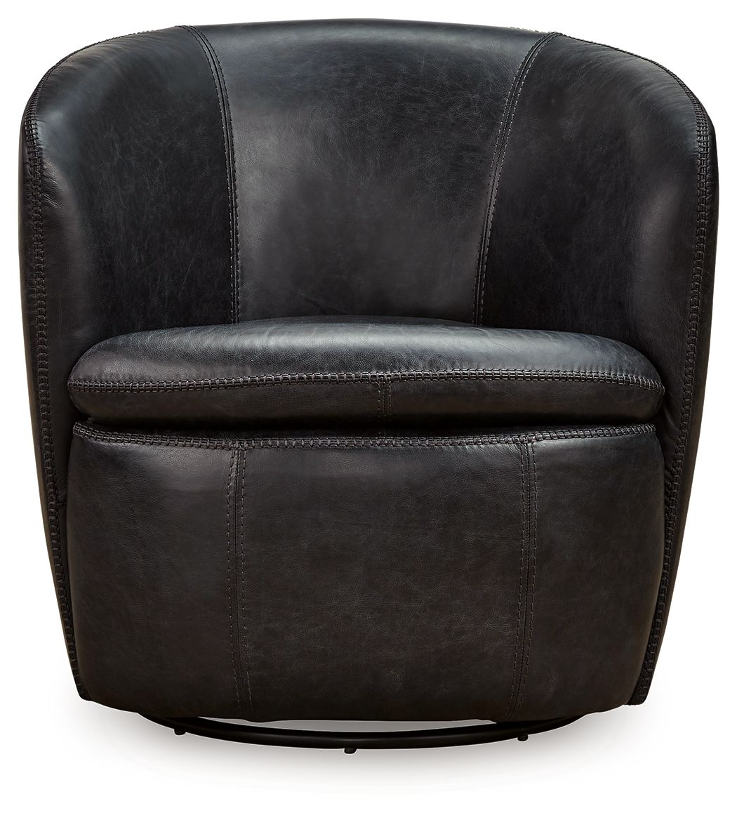 Kierreys - Swivel Chair - Midnight