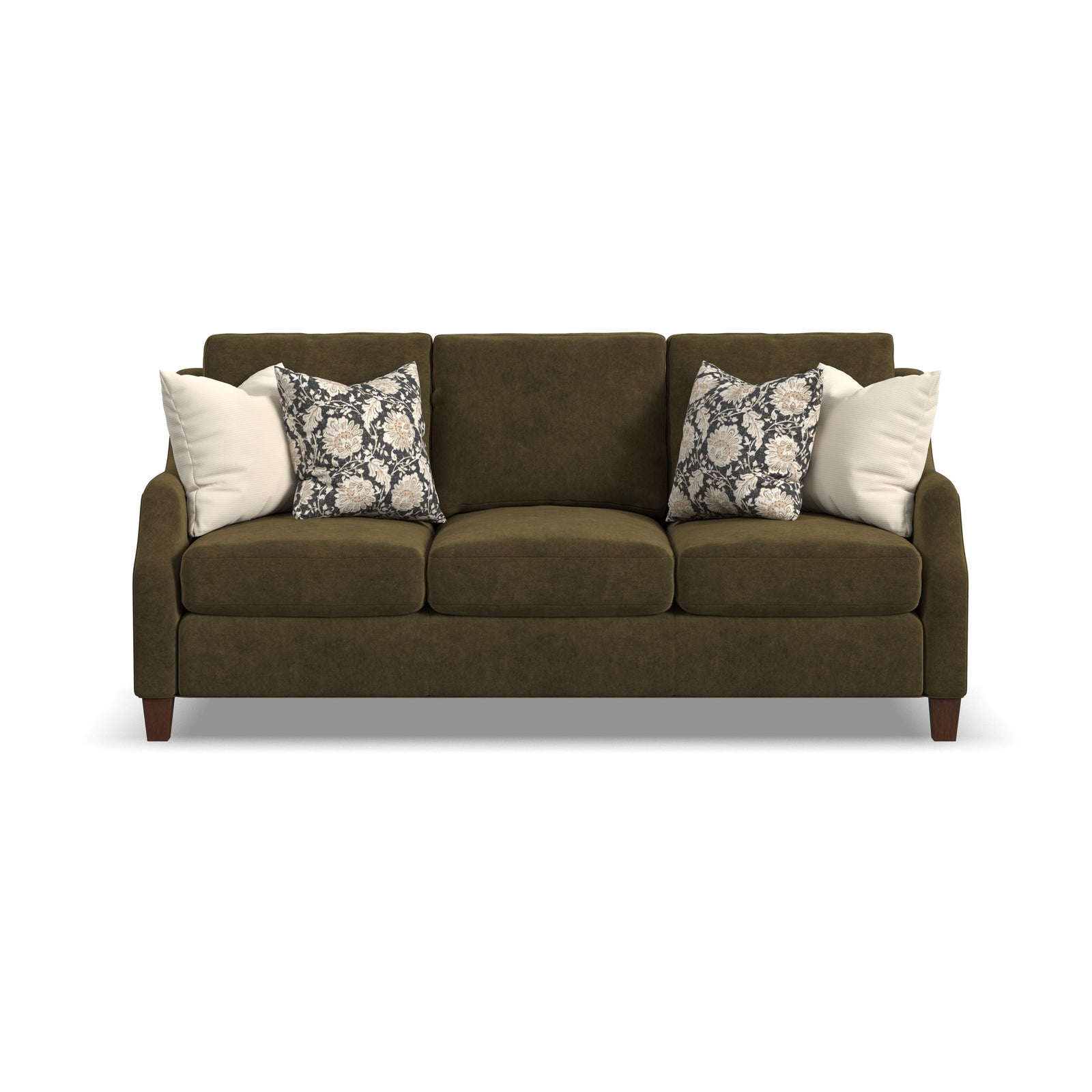 Flexsteel 7823-31 Gianna  Sofa  Dark Brown