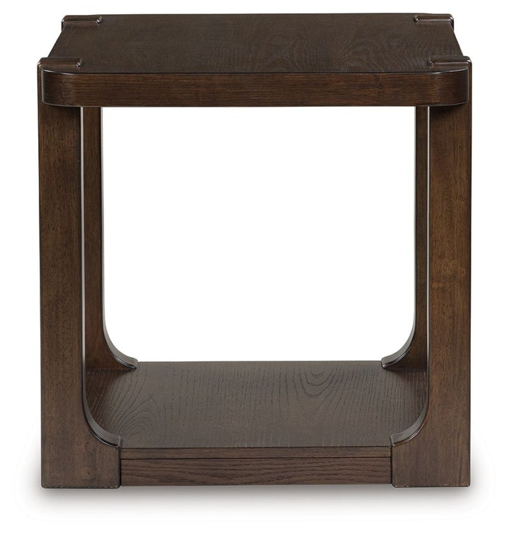 Breckington - Rectangular End Table - Dark Brown by Ashley Furniture product image